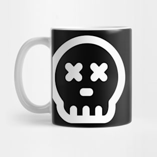 Skull (white) Mug